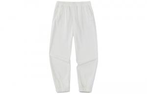 ANTA Разнообразие тренировочной коллекции вязаные спортивные штаны Women's Vanilla White