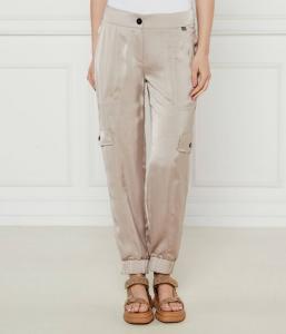 Атласные брюки-карго Ridder Relaxed fit Marc Cain, оранжевый