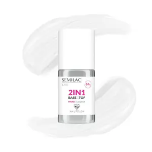 База и топ для классических лаков для ногтей, 7 мл Semilac Base/Top 2in1