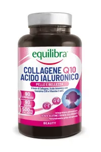 Equilibra Collagen Q10 с гиалуроновой кислотой 90 таблеток против старения