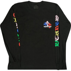 Лонгслив Chrome Hearts Multicolor Long-Sleeve 'Black', черный