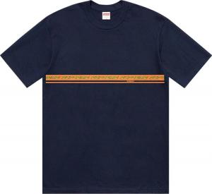 Футболка Supreme Hard Goods Tee 'Navy', синий