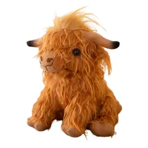 Плюшевая кукла шотландский хайленд, як высотой 27 см Mise
