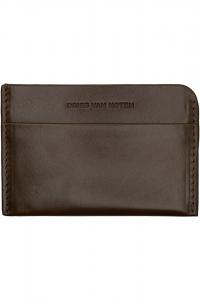 Dries Van Noten Кардхолдер из хаки кожи