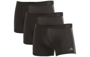 Трусы-боксеры мужские 3 шт Adidas, 3 шт (3 черных)