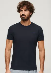 Рубашка с круглым вырезом Superdry "Vintage Logo Emb Te", цвет морской волны