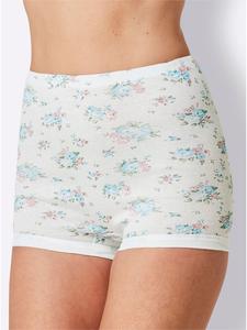 WITT WEIDEN Трусы-«паж» белого цвета с принтом