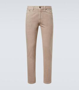 Джинсы Roccia mid-rise slim Zegna, Light Taupe