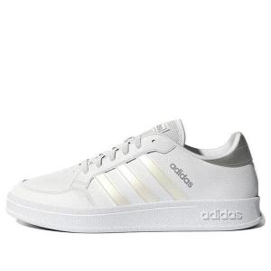 Кроссовки breaknet 'white iridescent' Adidas, белый