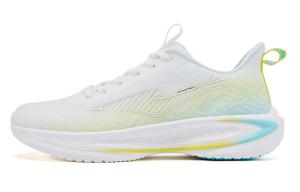 Легкие беговые кроссовки с облачной амортизацией, противоскользящие и износостойкие, низкие, мужские, микрокристаллический белый мятный синий Erke