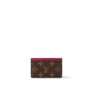 Держатель карты Louis Vuitton, коричневый