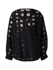 Блуза OBJECT OBJELMA, черный