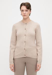Кардиган ONLY Tall ONLKATIA FITTED O NECK CARDIGAN, Mocha Meringue Melange/Light Brown