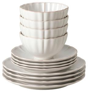 Costa Nova Набор посуды Белый ALENTEJO 12 предметов на 4 персоны