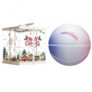 ANTA Резиновый баскетбольный мяч china розово-фиолетовый градиент размер 5 7 тренировочный соревновательный unisex