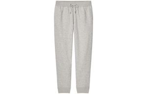 Трикотажные спортивные штаны мужские серые Uniqlo, серый