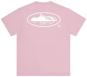 Футболка Corteiz OG Island Tee 'Baby Pink', розовый