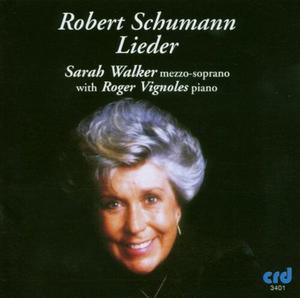 CD диск Schumann / Walker, Sarah: Lieder