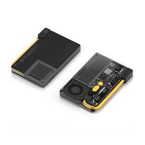 Внешний портативный SSD накопитель Sharge Flash Drive Pro, 2 ТБ, черный/желтый