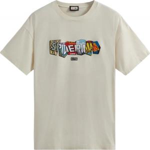 Футболка Kith For Spider-Man Comic Covers Tee 'Sandrift', кремовый