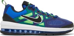 Кроссовки Nike Air Max Genome 'Deep Royal Blue Green Strike', синий