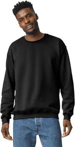 Свитшот Gildan G18000 Fleece Crewneck, черный