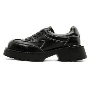 V05 Мужские повседневные туфли с низким верхом, черные