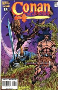 Conan the Adventurer, Vol 1, #9 (Comic Book): Of Wings and Warriors (Marvel)