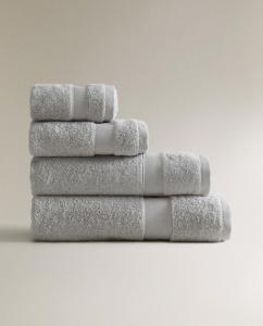 Полотенце Zara Home Premium Cotton (600 Gxm²), серый