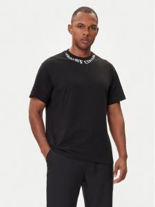 Футболка regular fit 79GAHP03 CJ01P Versace Jeans Couture, черный