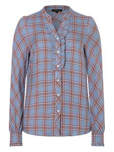 More & More Блузка сине-светло-коричневого цвета