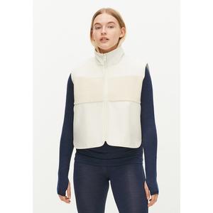 Жилет из ворса Tekla Röhnisch, цвет vanilla ice