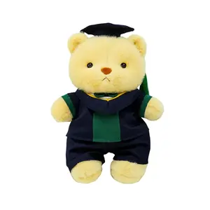 Плюшевая кукла Dr Bear в мультяшном стиле, высота 30 см TLXT, зеленый