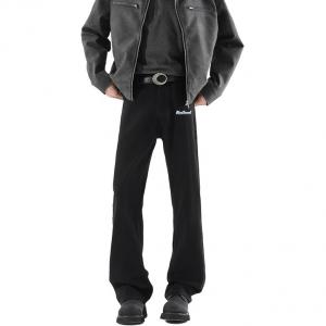 VanCamel Джинсы мужские черные Moderate Straight Fit