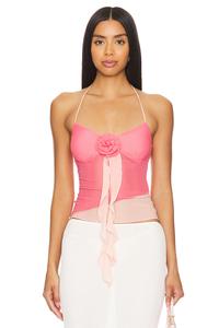 Топ майя халтер More To Come, красный