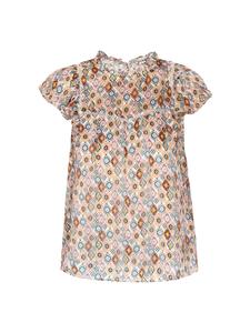 Блузка IZIA, цвет camel multicolor