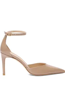 Туфли-лодочки Stuart Power на каблуке 85 мм Stuart Weitzman, нейтральный