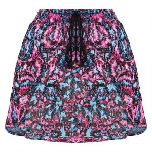 Женские шорты с эластичным поясом и принтом на стене V095FXG Vans, мультиколор