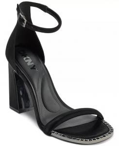 Женские сандалии Waylin Ankle Strap Dress Sandals DKNY, черный