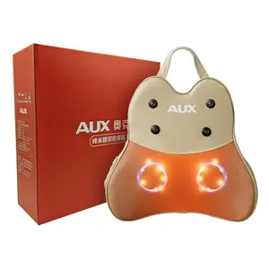 AUX Массажная подушка для шеи и поясницы с электрическим разминанием multifunction AK03