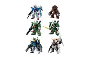 Gundam Other Characters FW Gundam Grand Collection 10th Anniversary SELECTION 02 Play Food Full Box 6 Pcs BANDAI