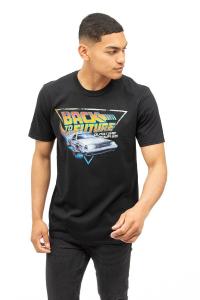 Хлопковая футболка Tour Back To The Future, черный