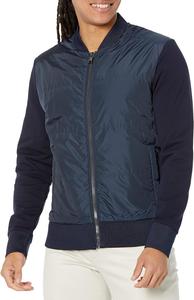 BOSS мужская толстовка Skiles с молнией, Medium Dark Blue