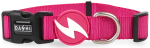 Ошейник для собаки Dashi, однотонный розовый XS Dashi, цвет розовый