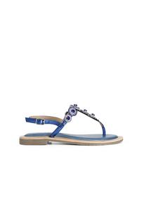 Сандалии с Т-образной застежкой CAFèNOIR, синий