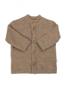 Joha Кардиган в рубчик из мериносовой шерсти бежевого цвета