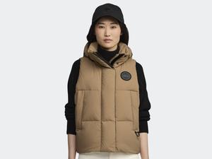 Пуховой жилет Canada Goose Junction Black Label, Desert Sand