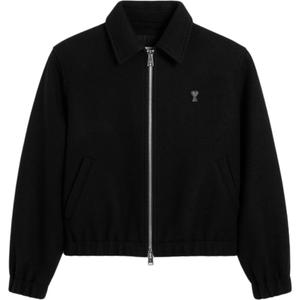 Куртка Ami Zipped на молнии AMIPARIS, черный