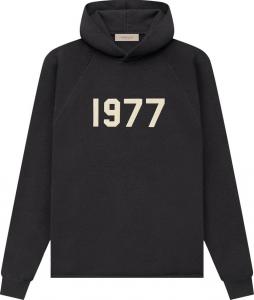 Худи Fear of God Essentials Knit Hoodie 'Iron', черный