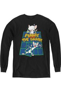 Футболка с длинным рукавом Pinky And The Brain Ol Standard для детей Gildan